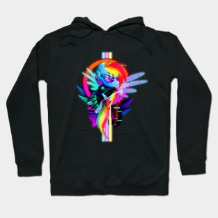 Synthwave Rainbow Dash Hoodie